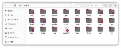 Ubuntu22.04のディレクトリ構造